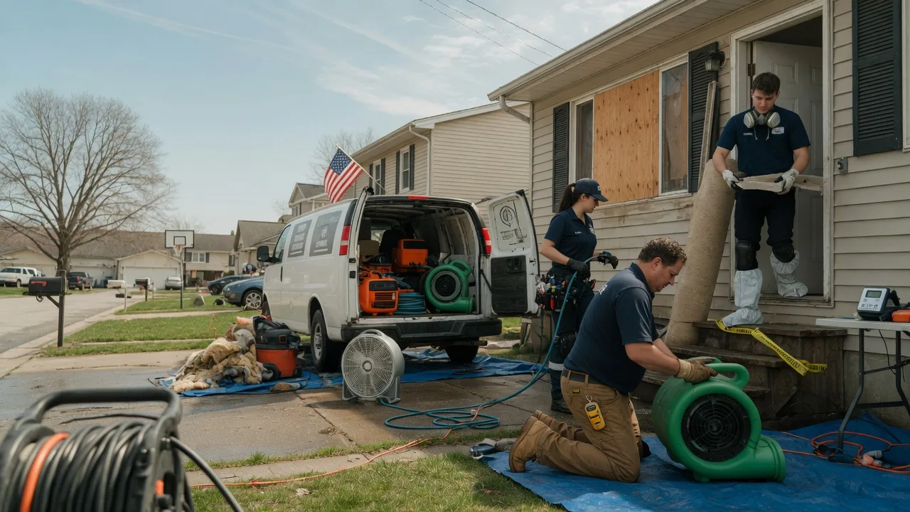 Water Damage Restoration in Amana, IA near me